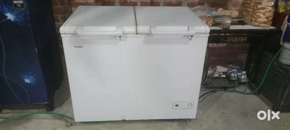 Haier fridge excellent condition no problem bilkul okay hai
