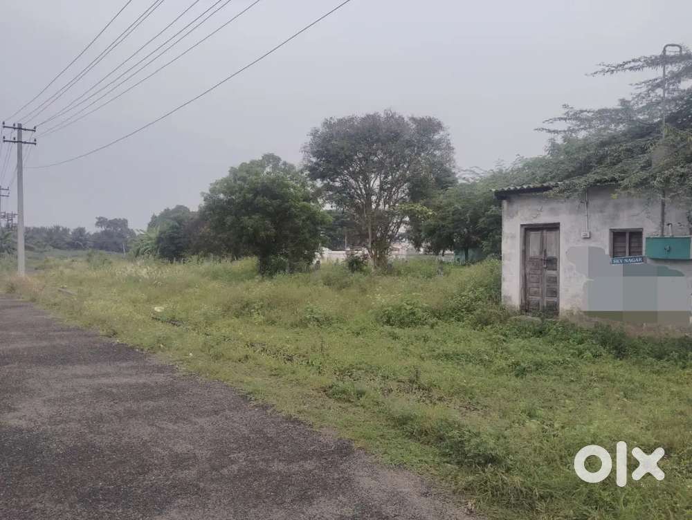 Thekkalur land for sale DTCP approved  Near highway  30ft Road