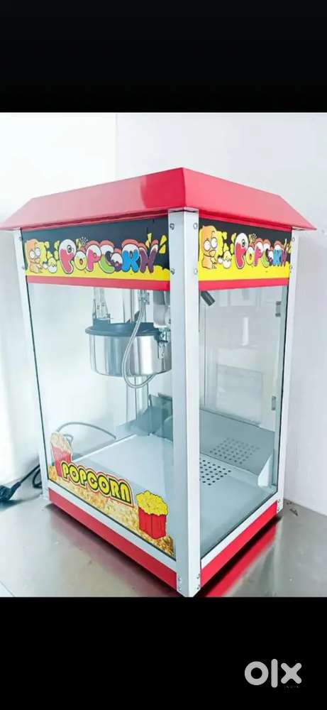 Popcorn machine and cotton candy machine