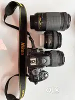 NIKON D5300 with kit lens & Prime lens