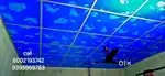 2×2 Ceiling design. T Ceiling installation