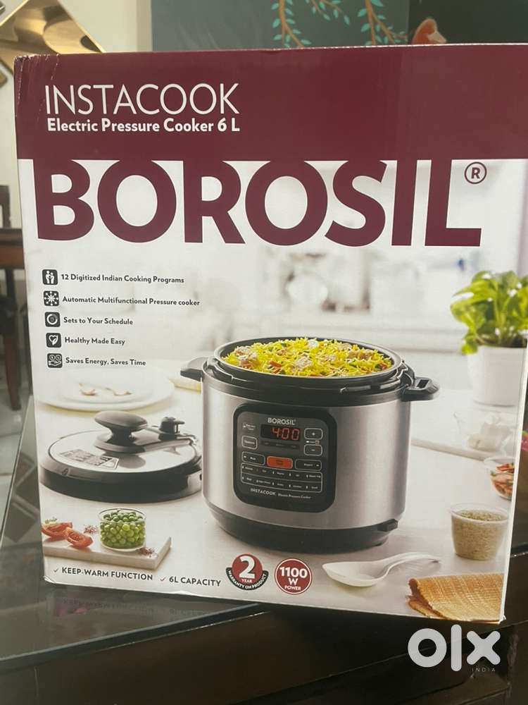 Borosil Instacook Electric Pressure Cooker 6L