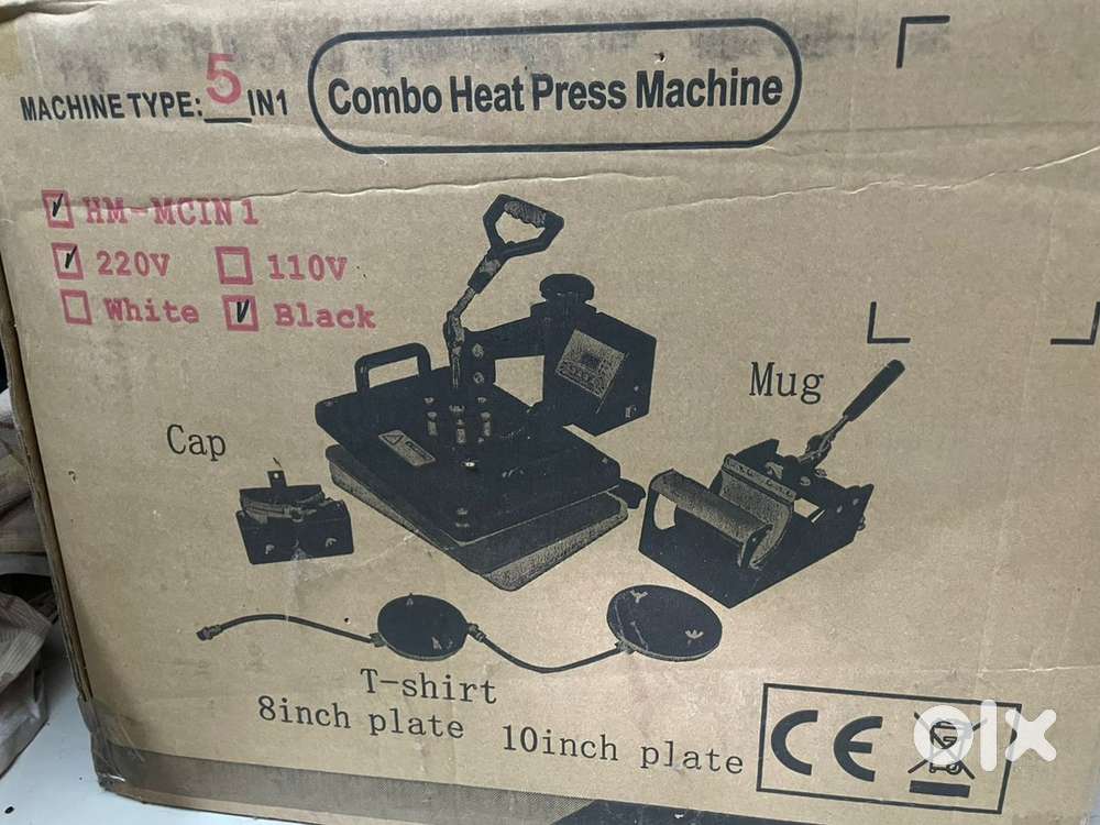 5in1 heat press machine