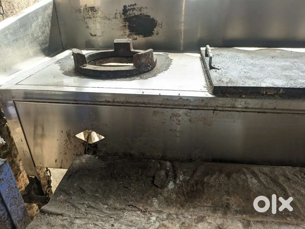 1 big burner and dosa gas stove