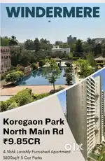4.5bhk Fully Furnished Flat For Sell In Koregaon Park