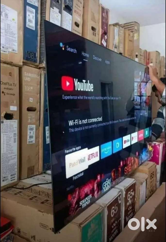 Factory rates all size smart Android led tv full warrenty all feature