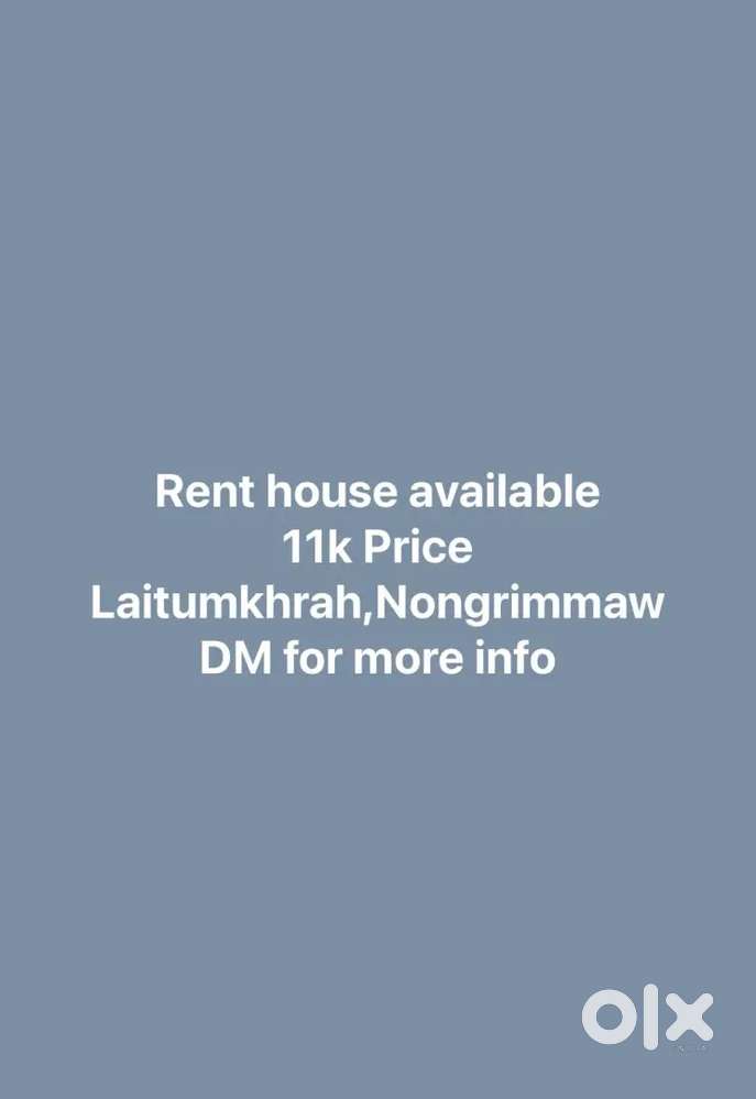 Rent house available