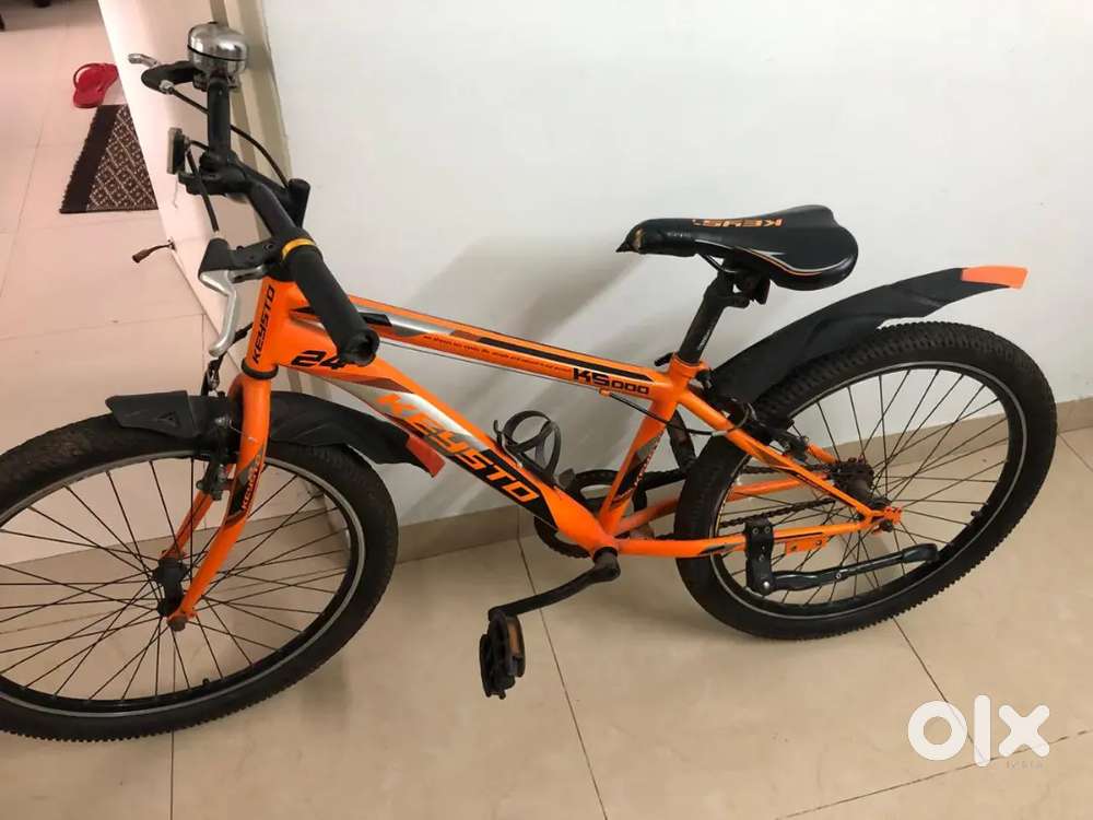 Keysto K500 Gearless Cycle (Orange Colour)
