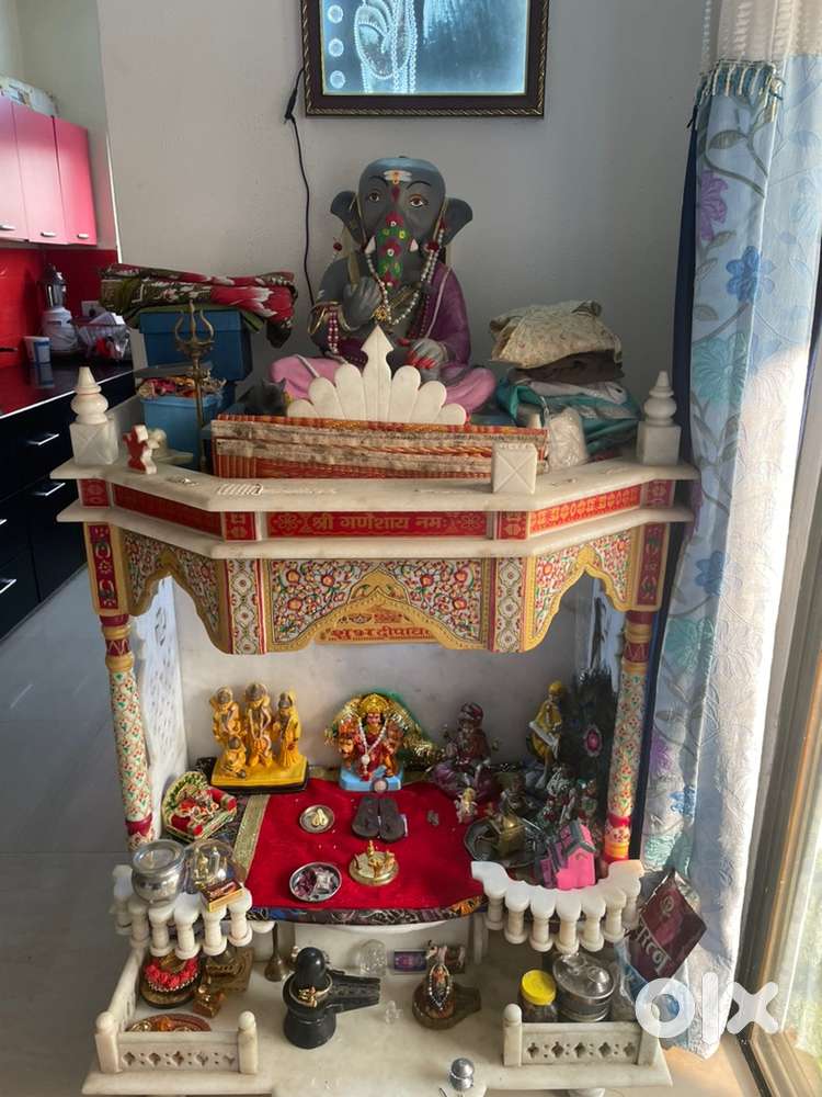 Mandir - sangemar mar mandir - white colour