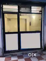 Aluminium 10*12 feet partition with one way glass