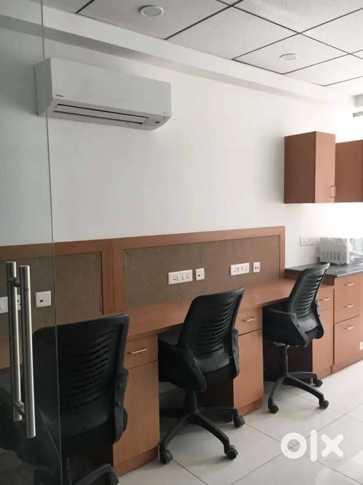 Fully furnished office available for rent on VIP road zirakpur