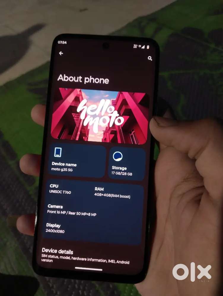Motorola g35 5G ( 4 din ka mobile)