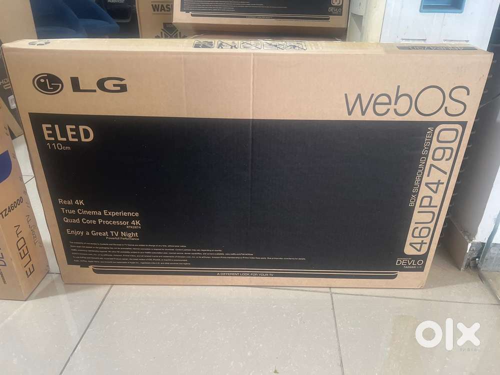 43” LG ELED 110cm REAL 4K TRUE CINEMA EXPERIENCE QUAD CORE PROCESSOR