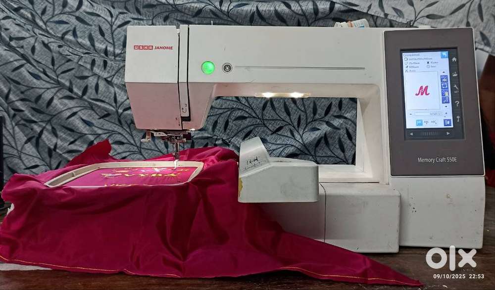 Usha550E embroidery machine