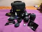 Nikon D5200 with two lens