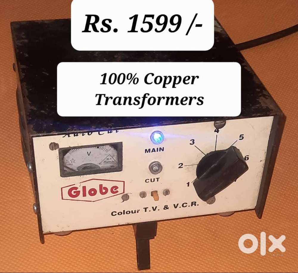 Voltage Stabilisers with Auto Cut - Over Voltage Protection for TV