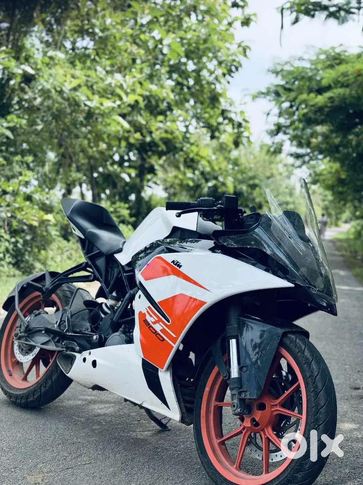 KTM rc200 with neat condition