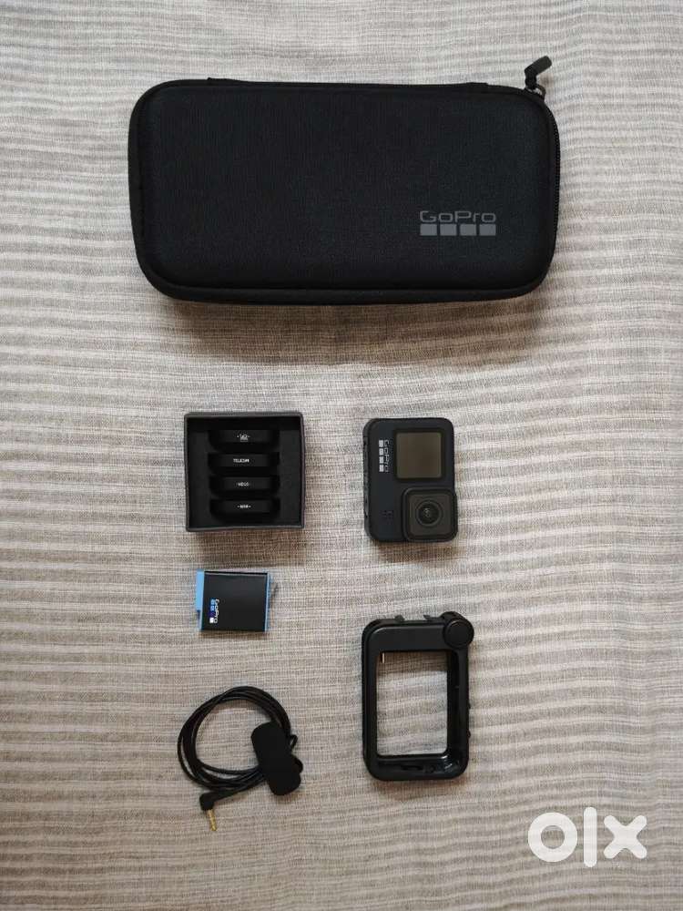 Go-Pro hero 9 + audio bundle + ND filters.