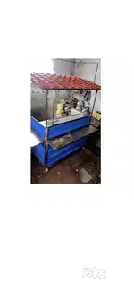 Folding Food Cart new