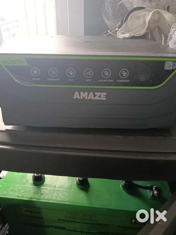 Invertor with battery