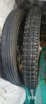 Bullet Standard 350 Tyres and Rim