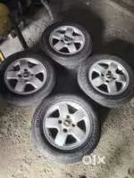 Alloy wheel with tyre 14 inch