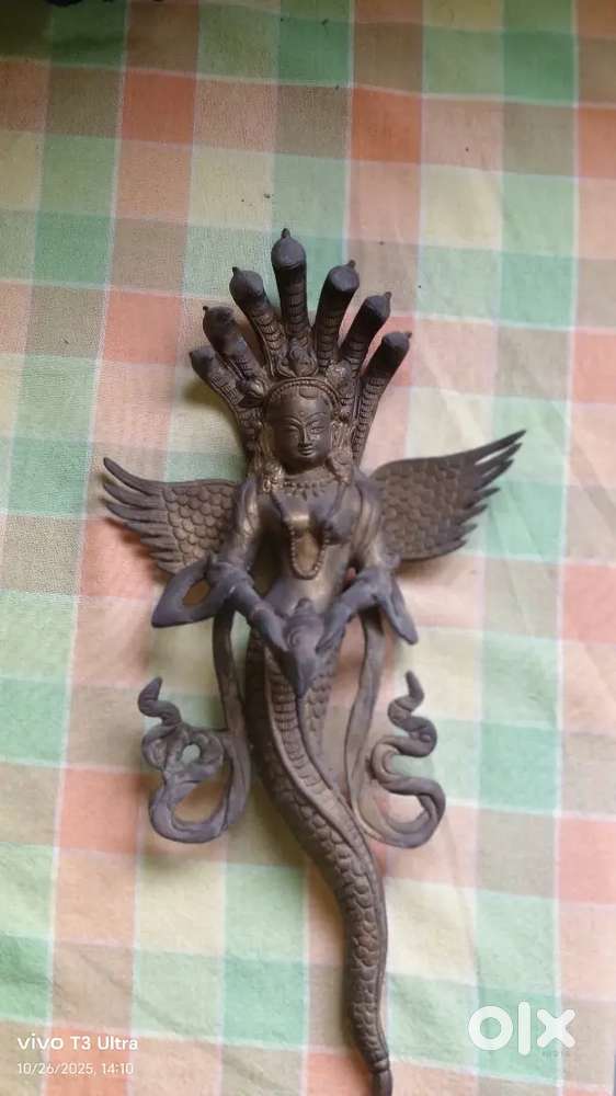 Antique brass sculpture 50 years old