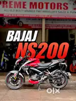 Bajaj Ns200 ABS TOP MODEL 2020 new like condition