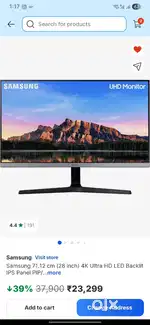 Samsung 28inch 4k monitor