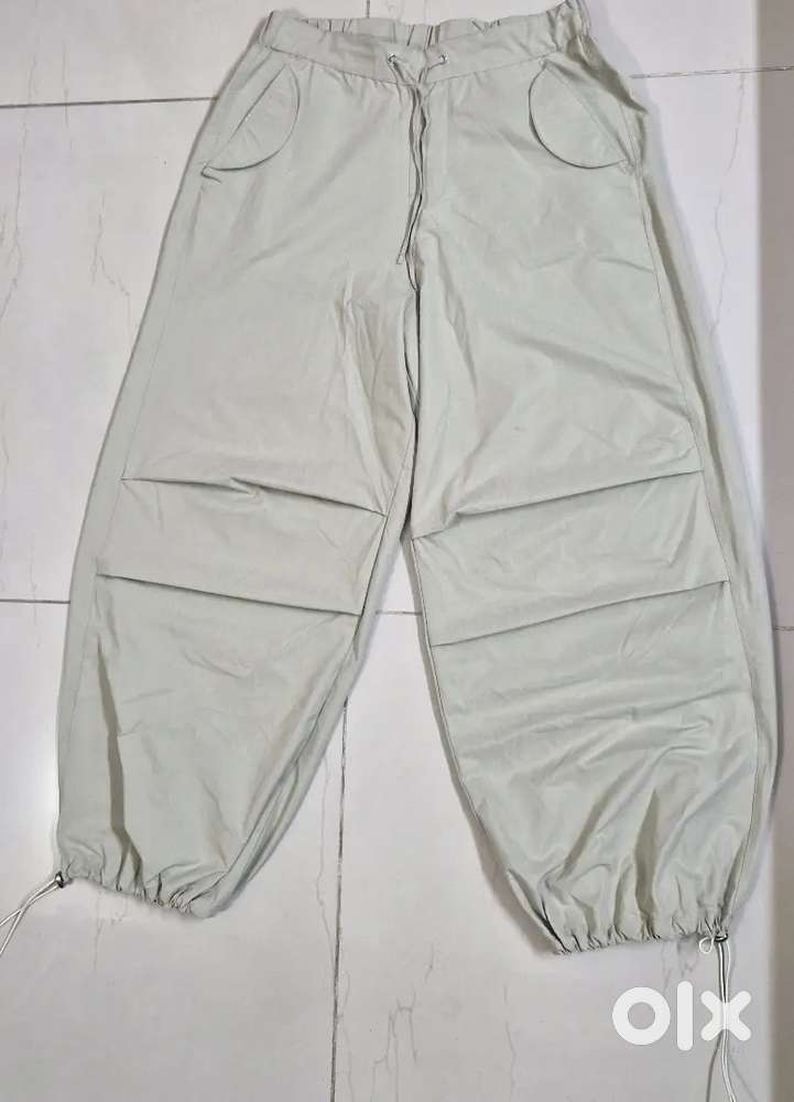 Beige Parachute Pants — Brand New, Never Worn