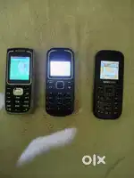 1 phone 600 rs, Keypad phone 2 Nokia phone and 1 samsung phone