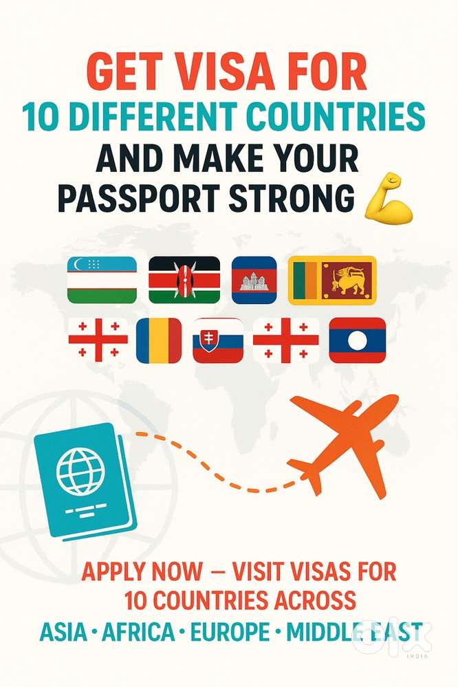 “Get Visa for 10 Countries & Make Your Passport Strong ”