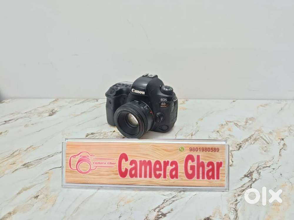 Canon 6D Mark II DSLR Camera + 50mm Lens  Excellent Condition