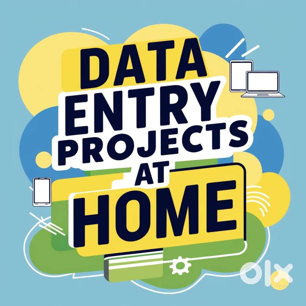 Data Entry Home Based Projects with your own computer