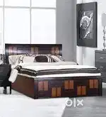 Biggest offer buying new double bed with box -6499/- EMI on bank