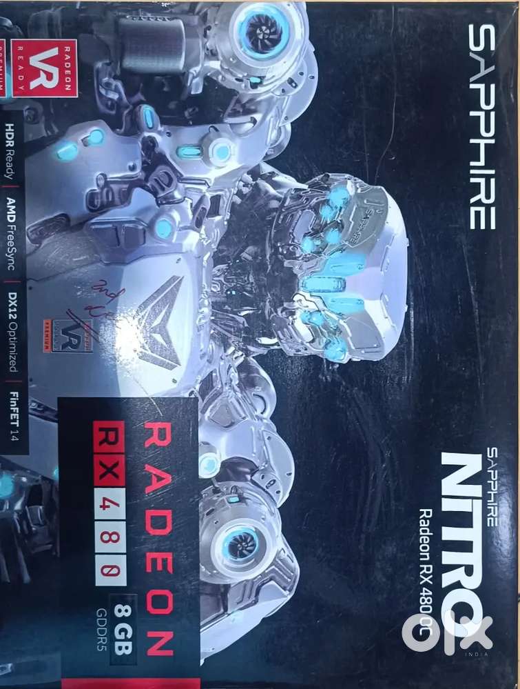 SAPPHIRE REDION 8GB GRAPHICS CARD