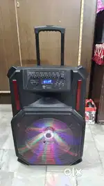 Beston company trolly party karaoke home theatr speaker 15 inch woofer