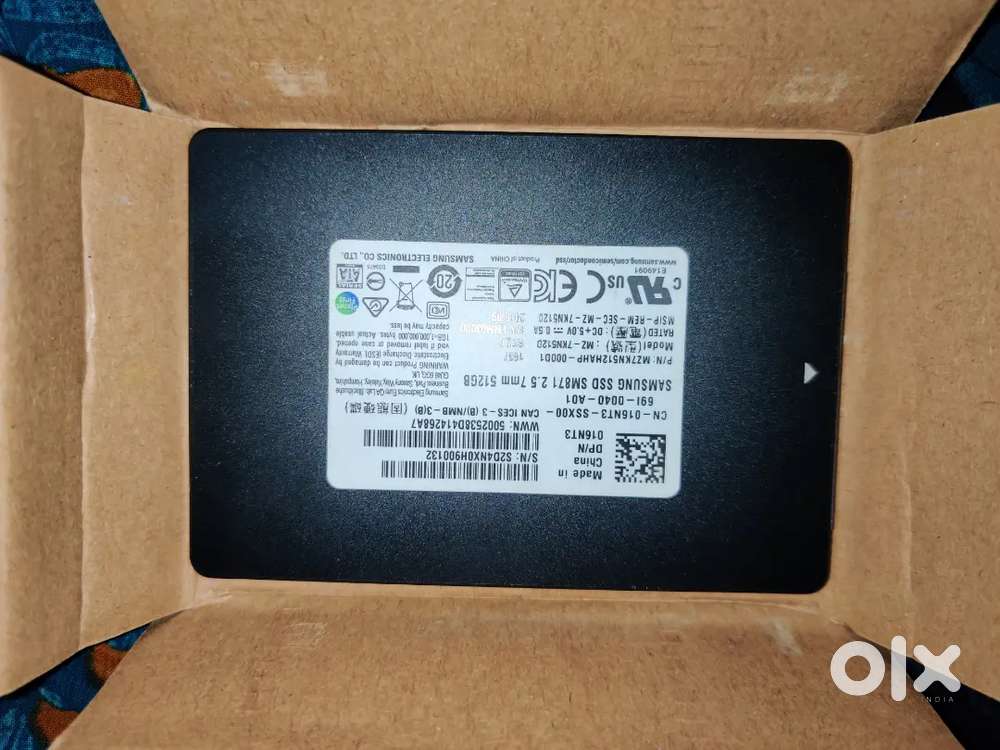 Samsung SSD 512gb