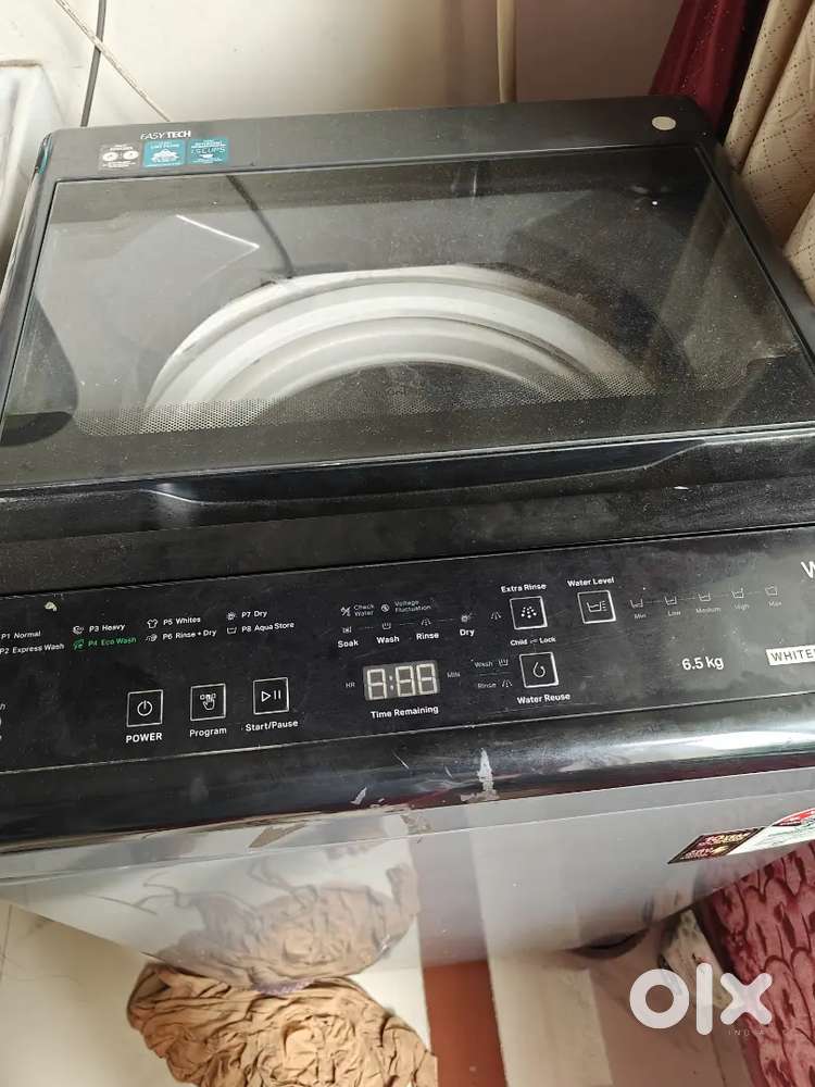 Whirlpool washing machine fully automatic 6.5 kg