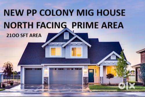 New PP COLONY MIG  2100 SFT AREA HOUSE NORTH FACING PRIME AREA