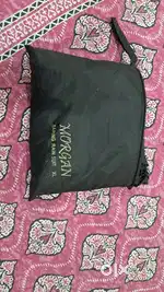 Rain coat black, XL size, almost new condition