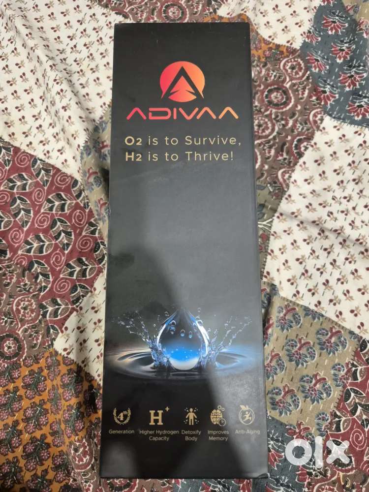 Adivaa 500 ml Hydrogen Water Bottle Gen 4