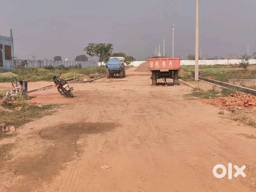 तुरंत घर बनाकर रहने योग्य प्लाट ले गोसाईगंज में 1600/SQFT नागर पंचायत