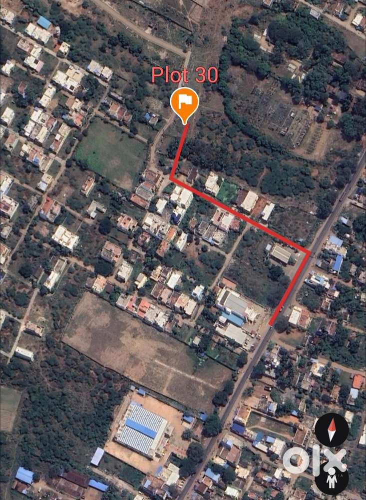 Rs 930/sft Panruti near RC Mahal/TRV Nagar