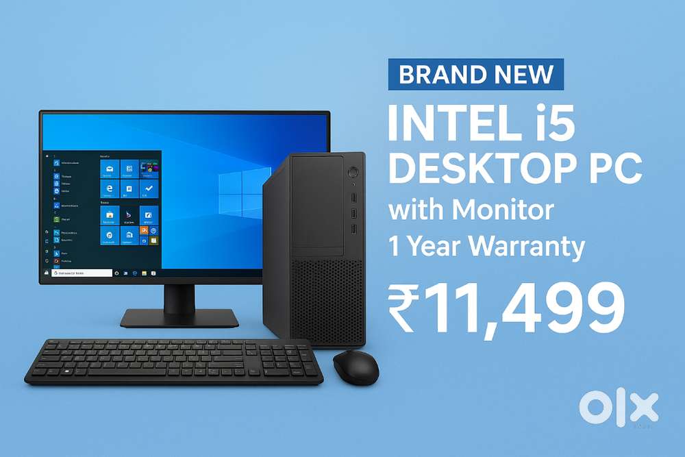 Brand New Intel i5 Desktop PC with Monitor