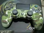 Dualshock 4 V2 2021 model green camo Playstation 4 controller