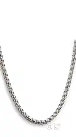 Classic silver plated stainless steel Chain