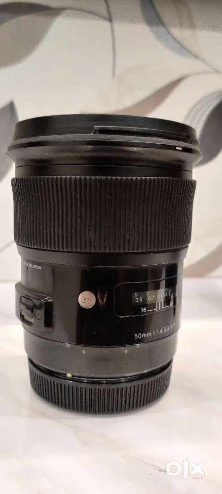 Sigma 50MM art f1. 4 for canon very good condition