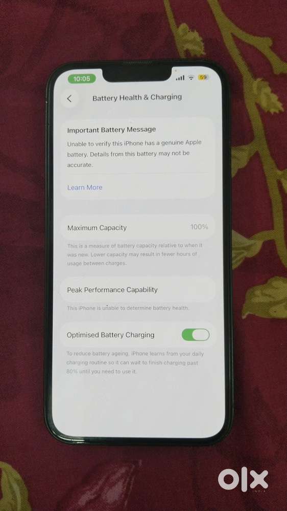 Iphone 13 20999 face id of 10/10 condition