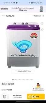 Samsung 6kg Semi Automatic Washing machine